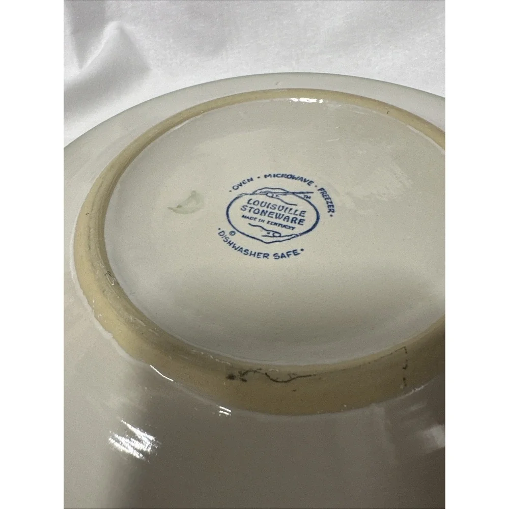 Louisville Stoneware‎ Pottery Pineapple Luncheon Plate 9-1/4